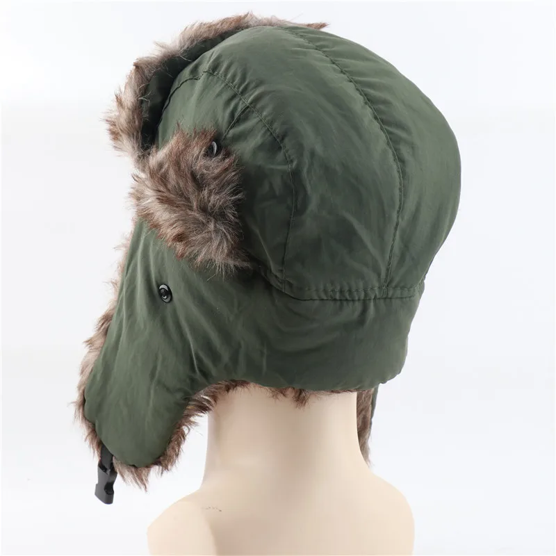 Men's And Women's Waterproof Lei Feng Hat Cold Ski Hat Warm Hat Windproof Mask Ear Protection Cap display picture 36