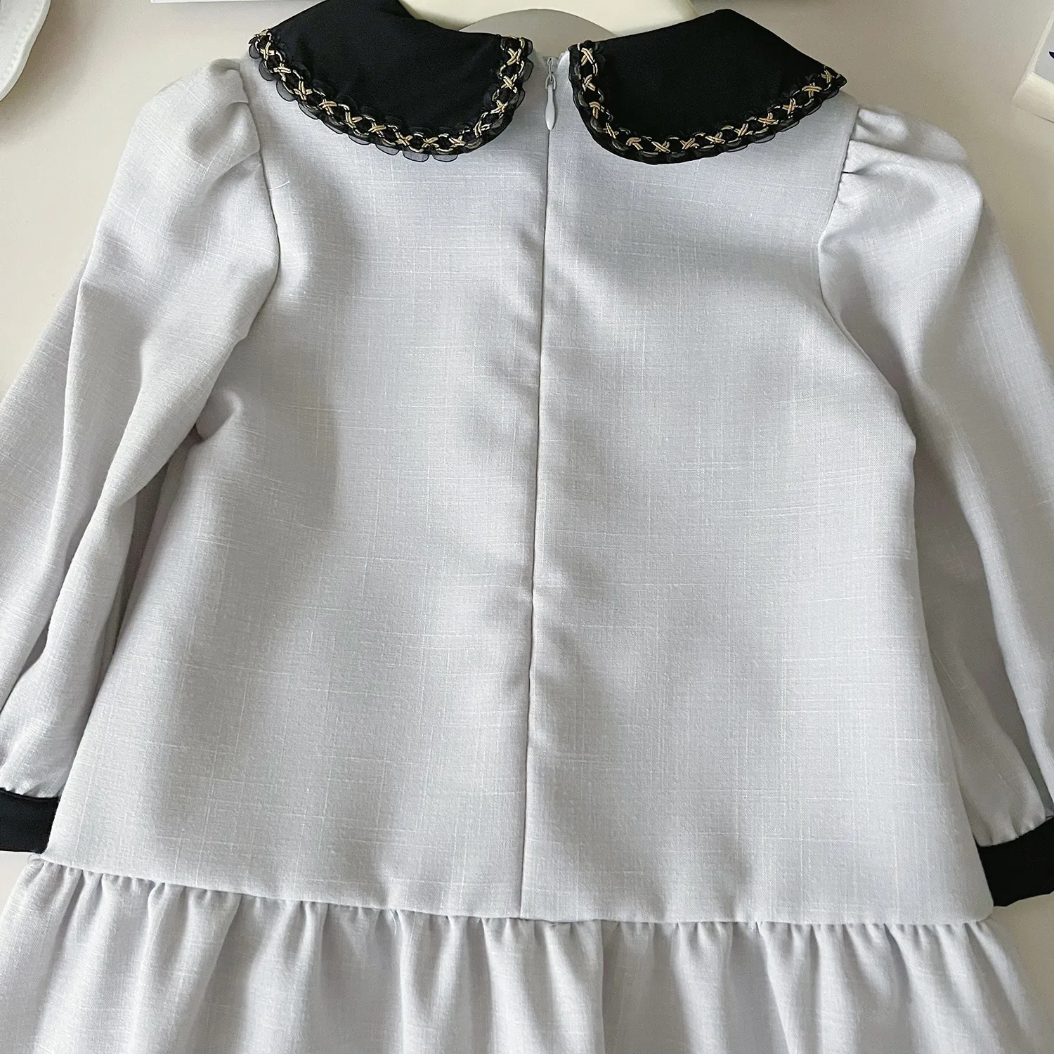 Princess Cute Color Block Cotton Girls Dresses display picture 5