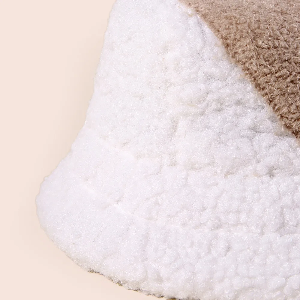 Arrow Lamb Wool Fisherman Hat Autumn And Winter Warm   Hat New  In Stock Wholesale Basin Hat display picture 2