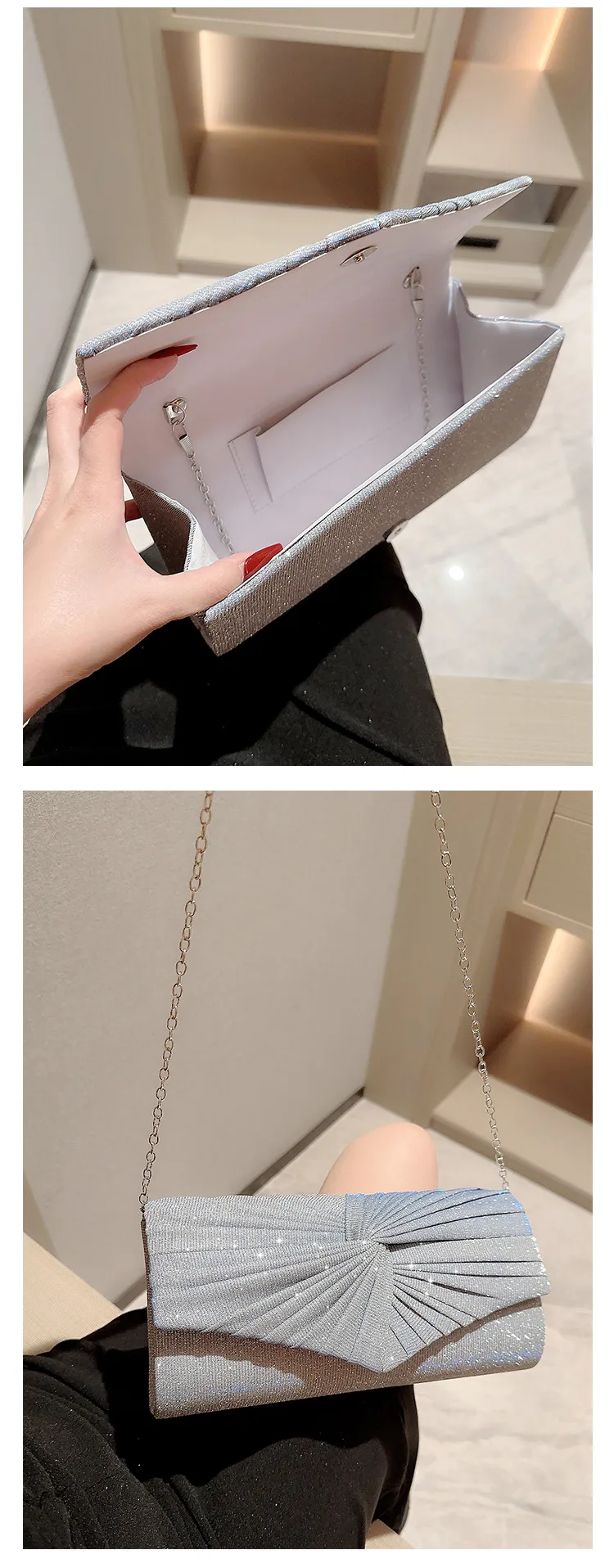Spot   New Dinner Clutch Bag KTV Princess Bag Night Dress Evening Bag Banquet Bag display picture 5
