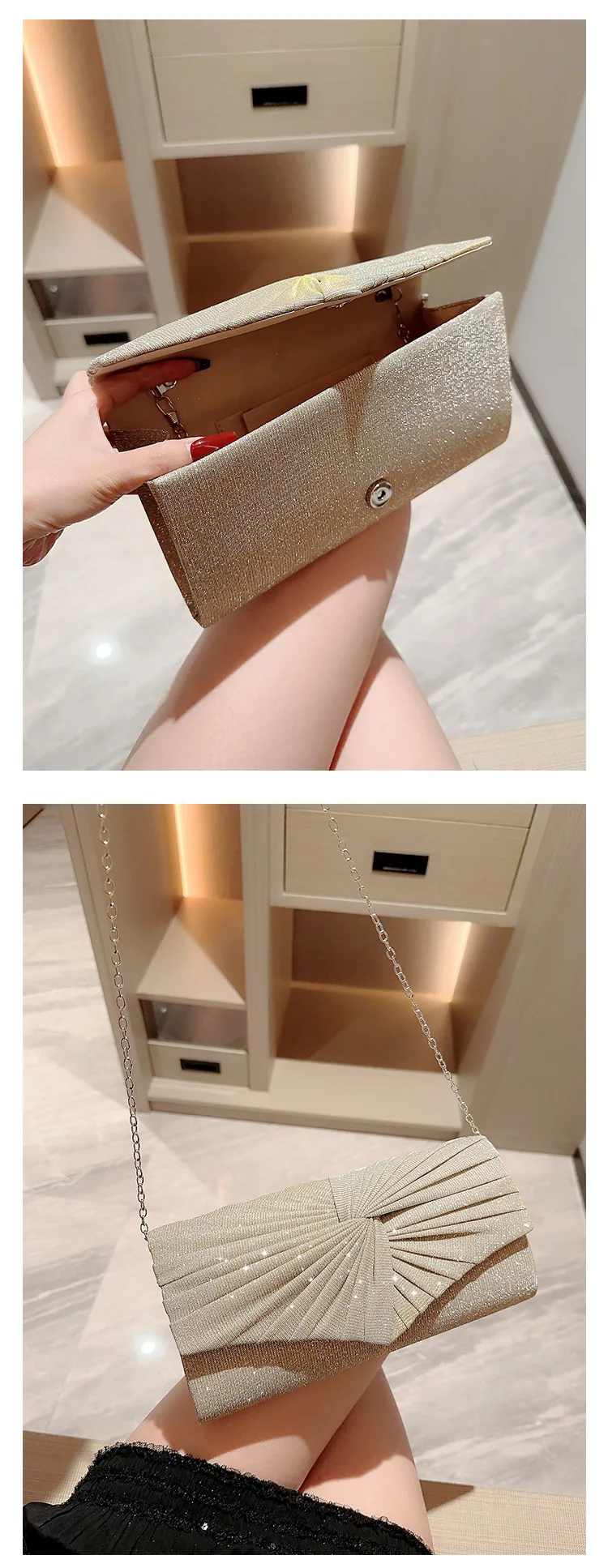 Spot   New Dinner Clutch Bag KTV Princess Bag Night Dress Evening Bag Banquet Bag display picture 7