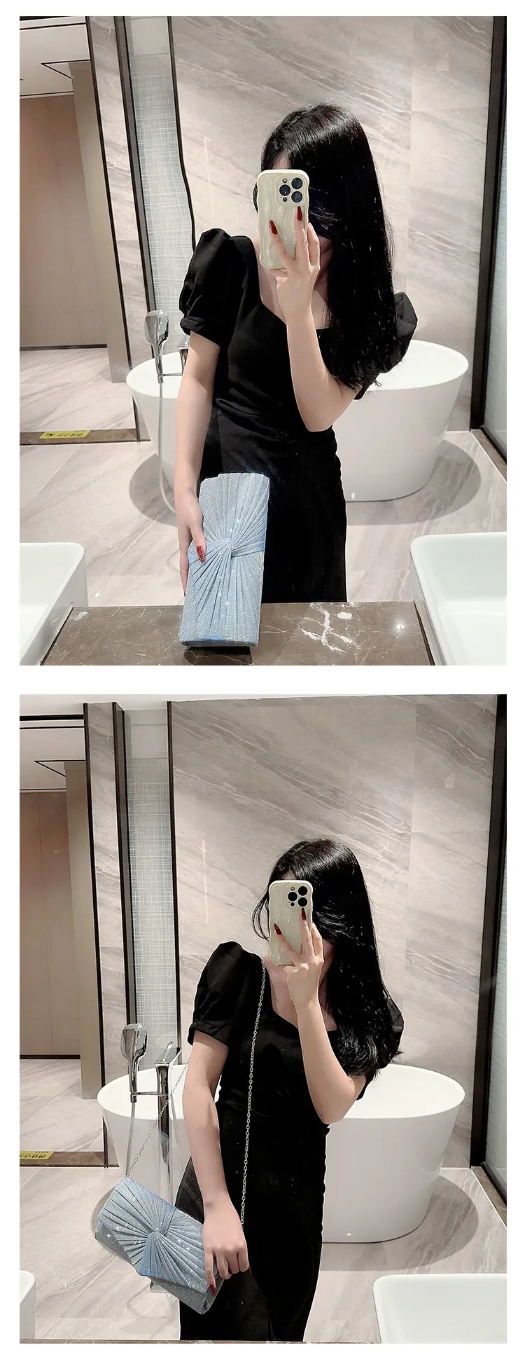 Spot   New Dinner Clutch Bag KTV Princess Bag Night Dress Evening Bag Banquet Bag display picture 9