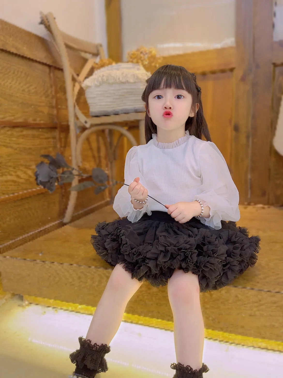 Star Sudden Skirt Pettiskirt Second Generation Tutu Skirt Baby Girl Princess Skirt Children Girl Skirt One-piece Delivery display picture 3