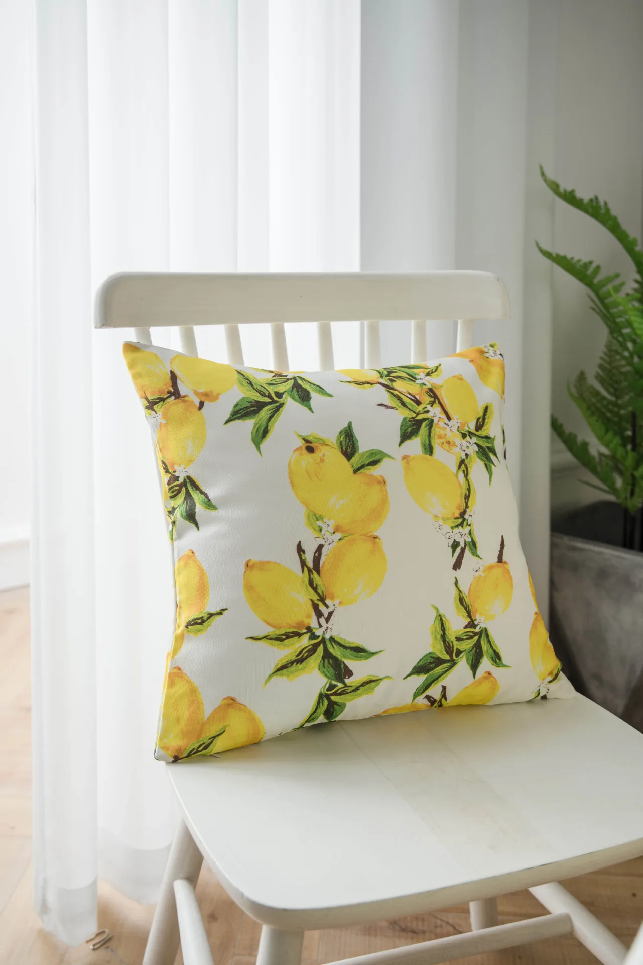 Tablecloth Fabric Waterproof Lemon Printing Small Fresh Yellow Korean Style  Internet Celebrity Table Mat Coffee Table Tablecloth display picture 6