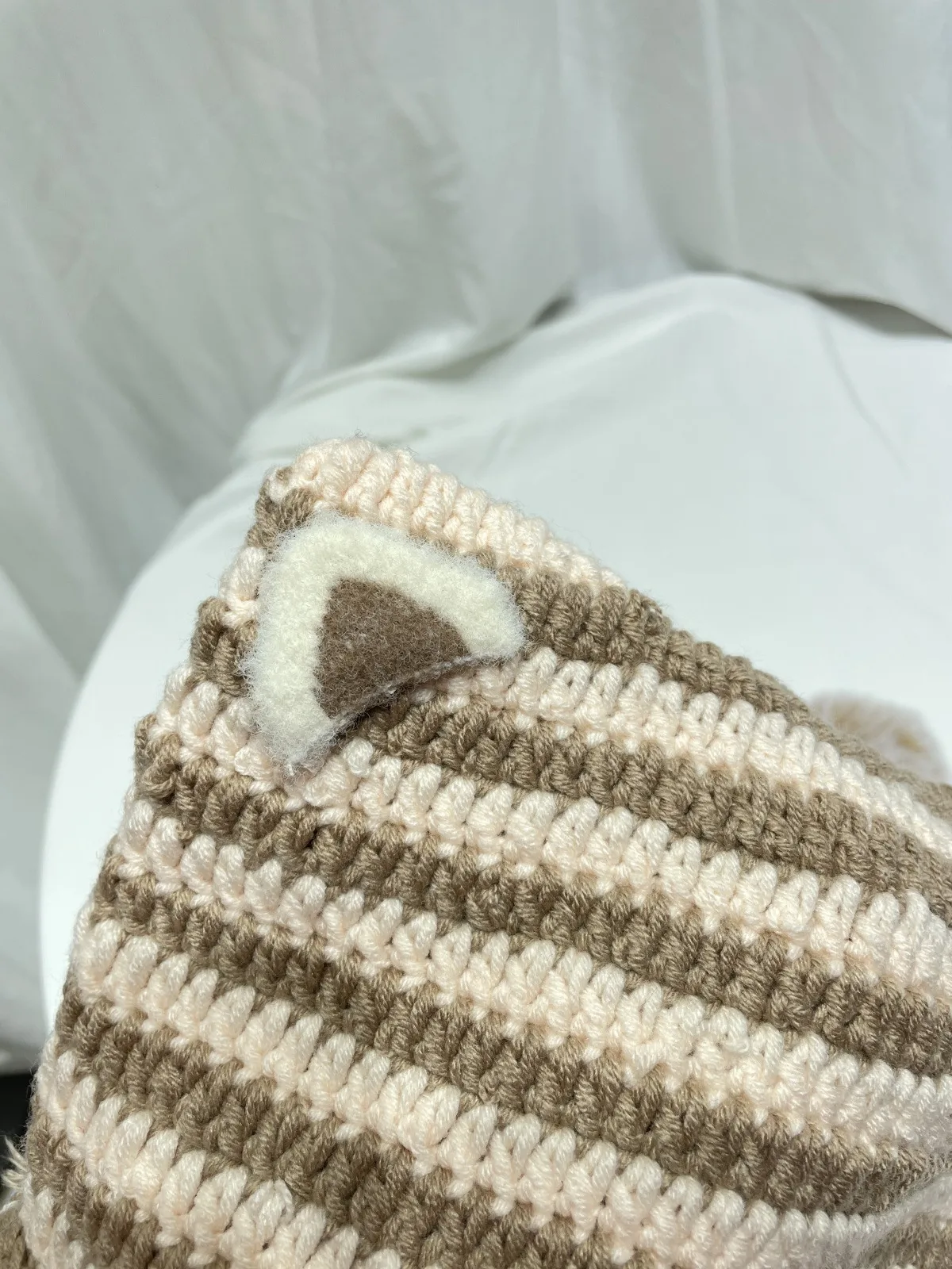 Japanese Style Cute Little Devil Cat Ear Fur Ball Wool Hat Women's Autumn And Winter Warm Small Face Ear Protection Knitted Hat display picture 19