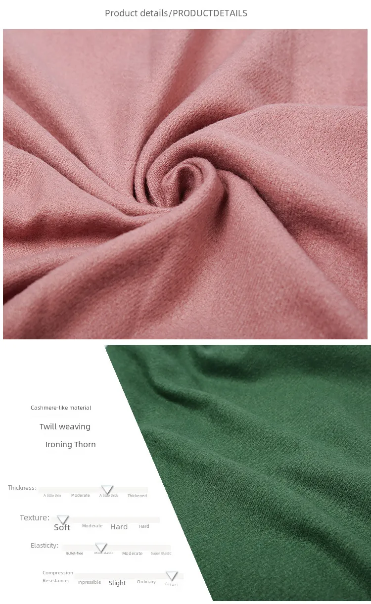 Cashmere Solid Color Scarf Women's Autumn And Winter 220g Explosions Barbed Hair  Padded Travel Warm Tassel  Shawl display picture 5