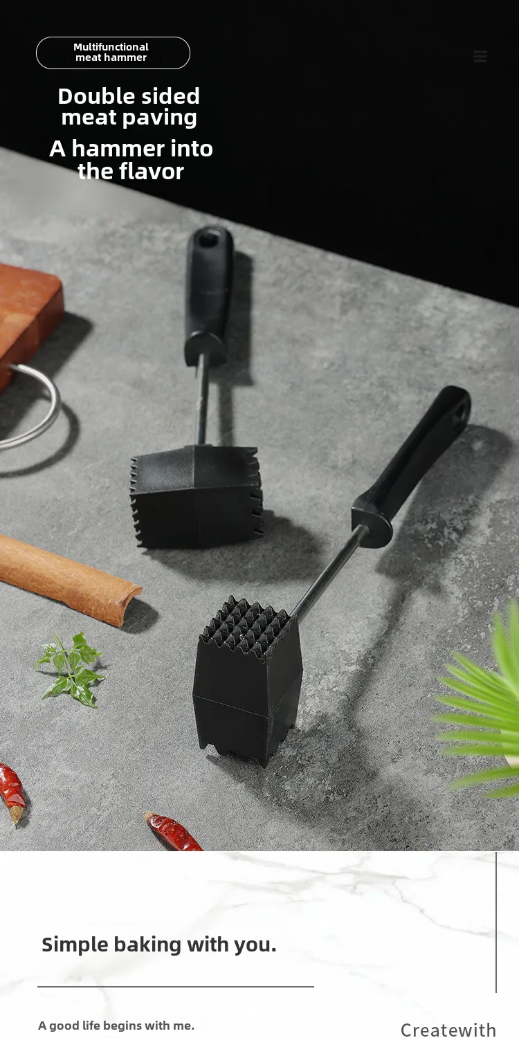 Meat Hammer Steak Tool  Direct Sales Loose Meat Hammer Western Food Utensils Tender Meat Artifact Creative Kitchen Gadget display picture 1