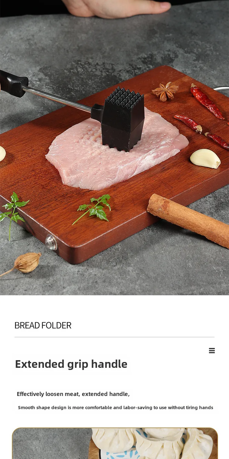 Meat Hammer Steak Tool  Direct Sales Loose Meat Hammer Western Food Utensils Tender Meat Artifact Creative Kitchen Gadget display picture 2