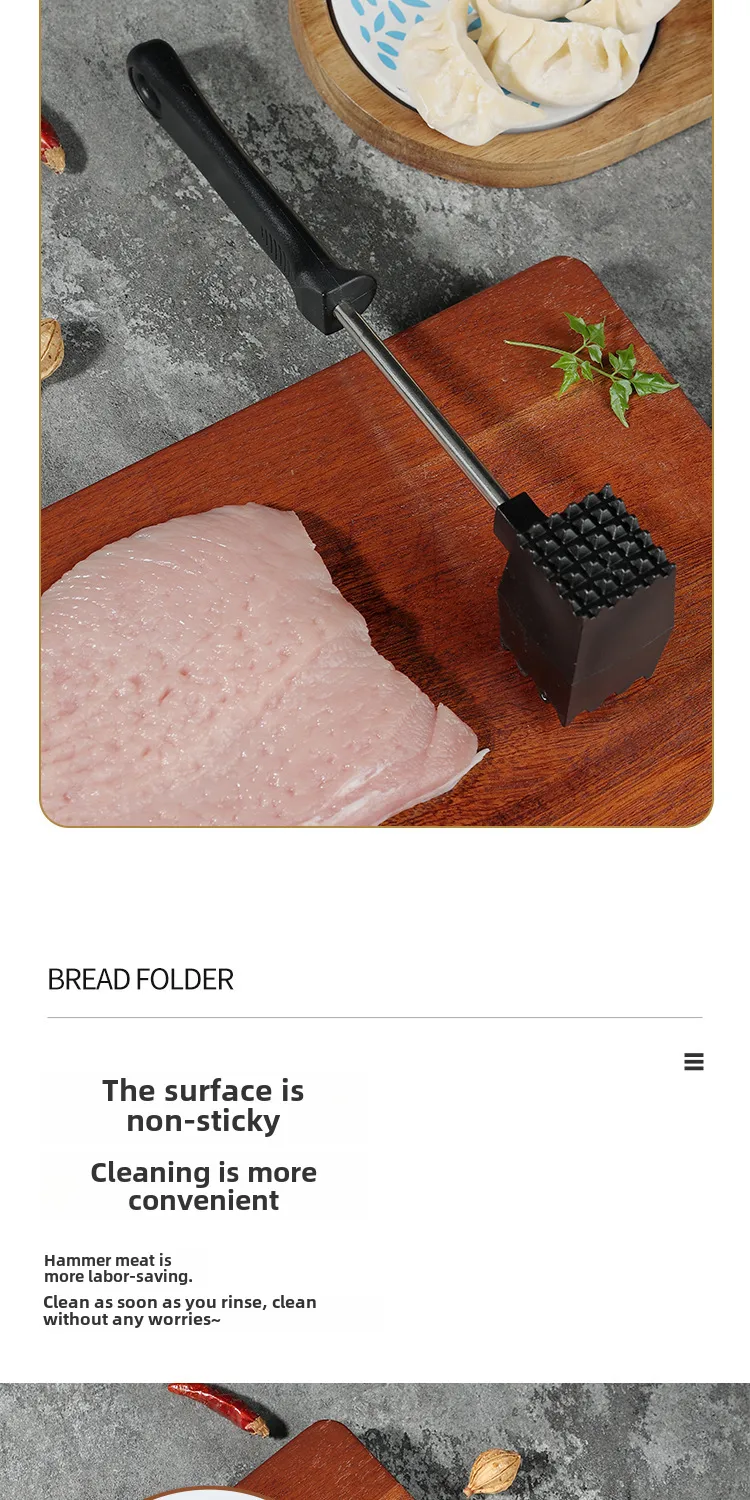 Meat Hammer Steak Tool  Direct Sales Loose Meat Hammer Western Food Utensils Tender Meat Artifact Creative Kitchen Gadget display picture 3