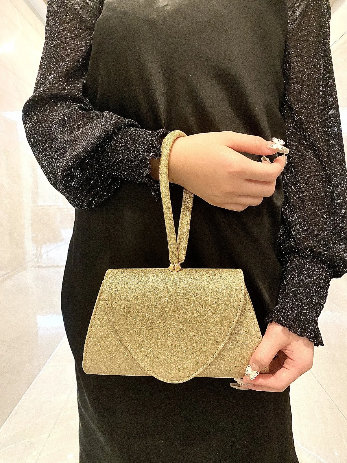 New   Fashion Light Luxury Handbag Bag Birthday Wedding Banquet Dress Evening Bag Fashion Evening Bag display picture 6