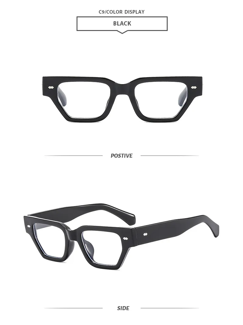 Basic Simple Style Geometric Ac Square Full Frame Women's Sunglasses display picture 12