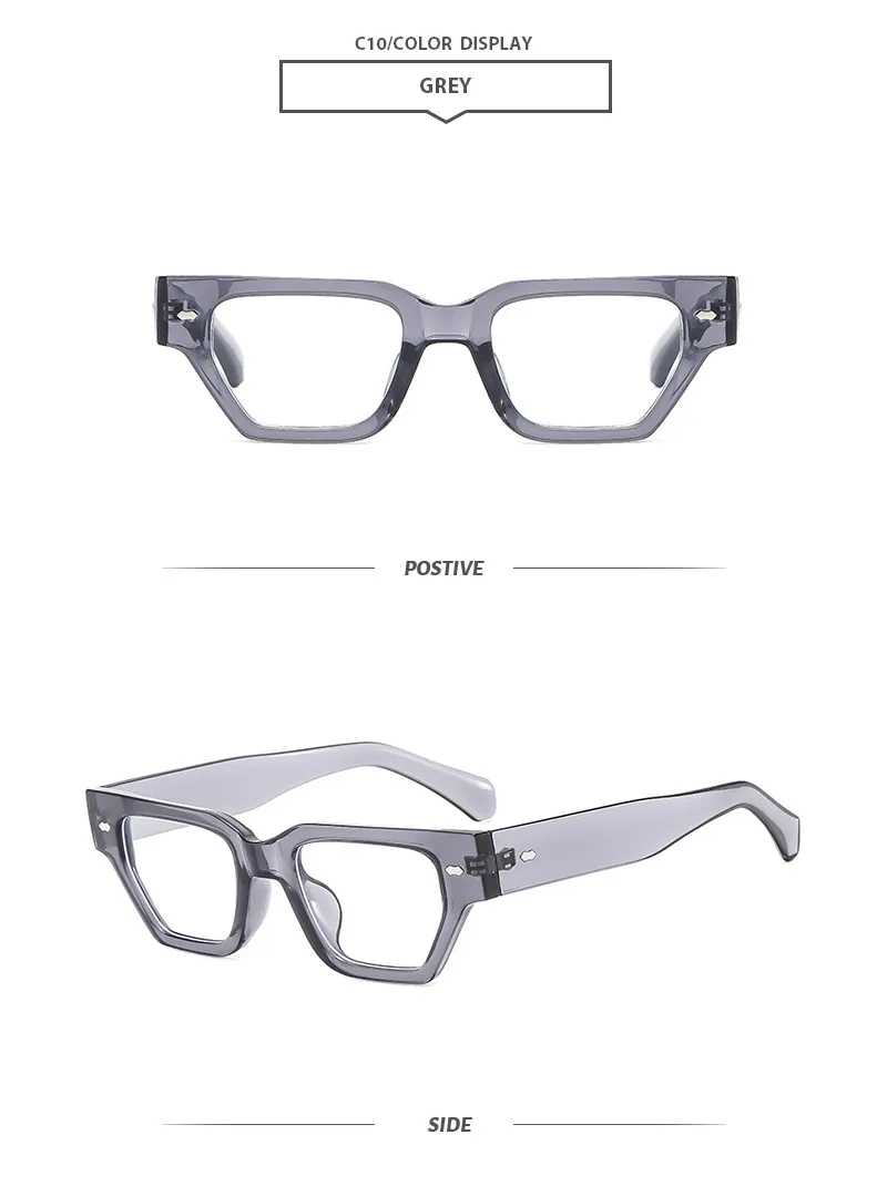 Basic Simple Style Geometric Ac Square Full Frame Women's Sunglasses display picture 13