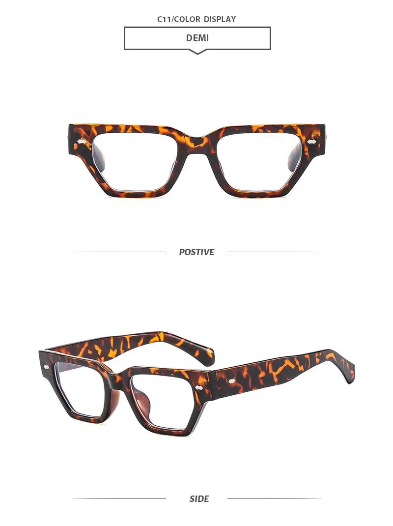 Basic Simple Style Geometric Ac Square Full Frame Women's Sunglasses display picture 14