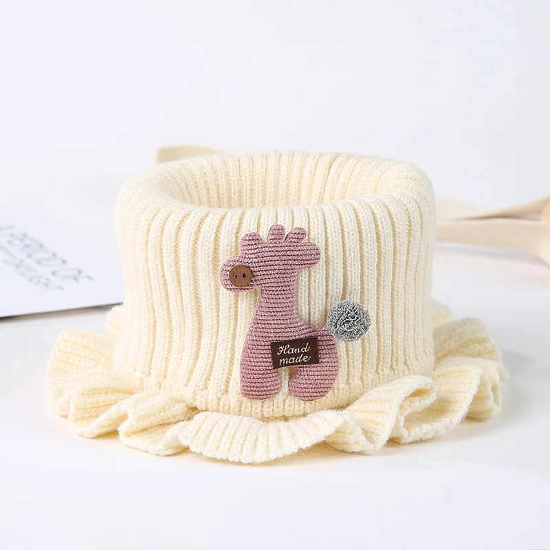 Wool Knitted Baby Scarf Winter Children's Casual Collar Boys And Girls Scarf Warm Baby Scarf Children's display picture 2