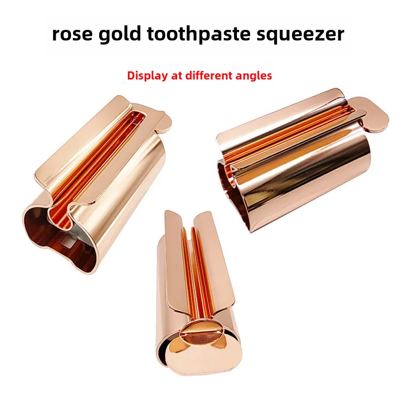 304 Stainless Steel Toothpaste Squeezer Manual Spinning Toothpaste Facial Cleanser Skin Care Products Hair Cream Squeezer Wholesale display picture 3