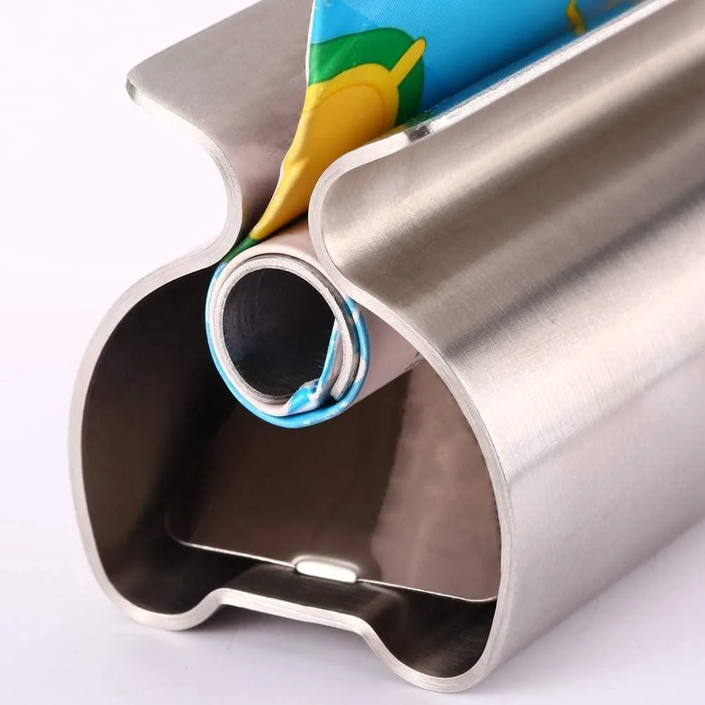304 Stainless Steel Toothpaste Squeezer Manual Spinning Toothpaste Facial Cleanser Skin Care Products Hair Cream Squeezer Wholesale display picture 11