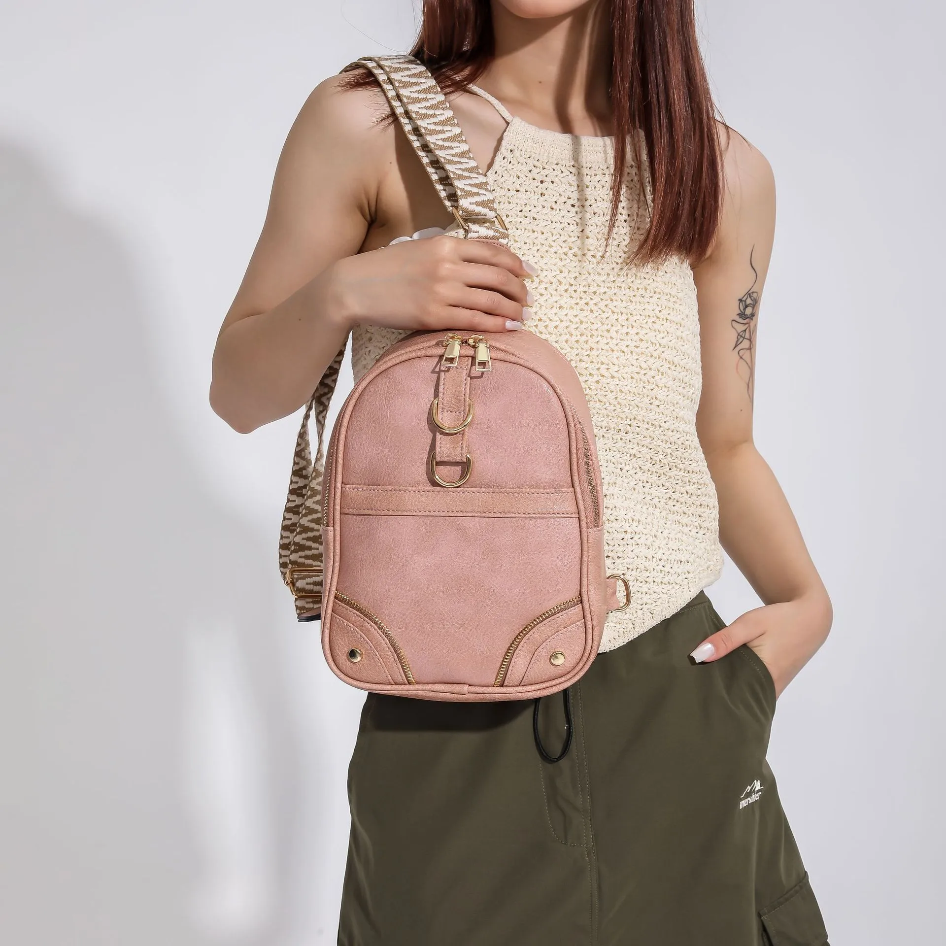 Niche High Sense Bag For Women  New Korean Style Fashion  Shoulder Messenger Bag Internet Celebrity Fashion Handbag display picture 3