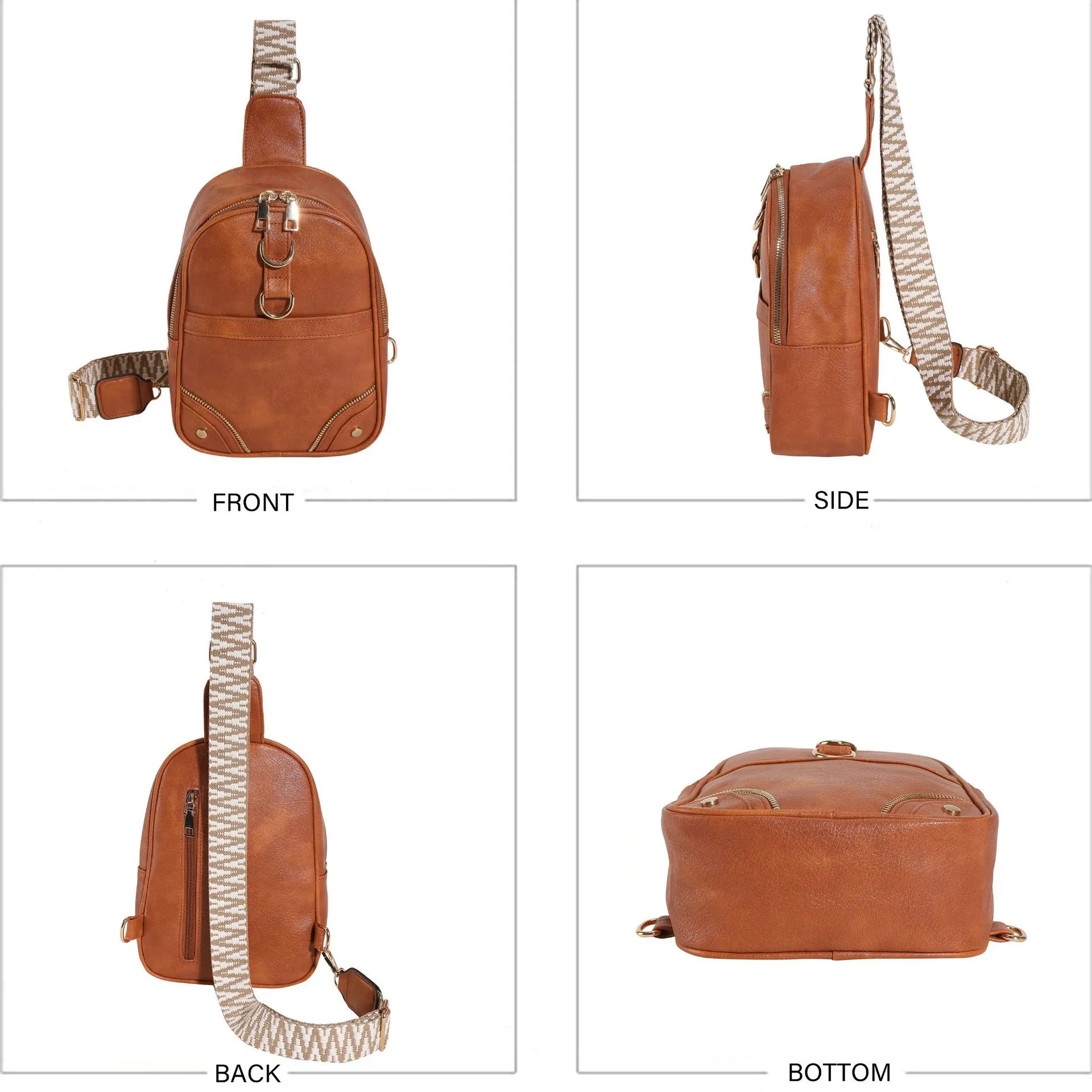 Niche High Sense Bag For Women  New Korean Style Fashion  Shoulder Messenger Bag Internet Celebrity Fashion Handbag display picture 9