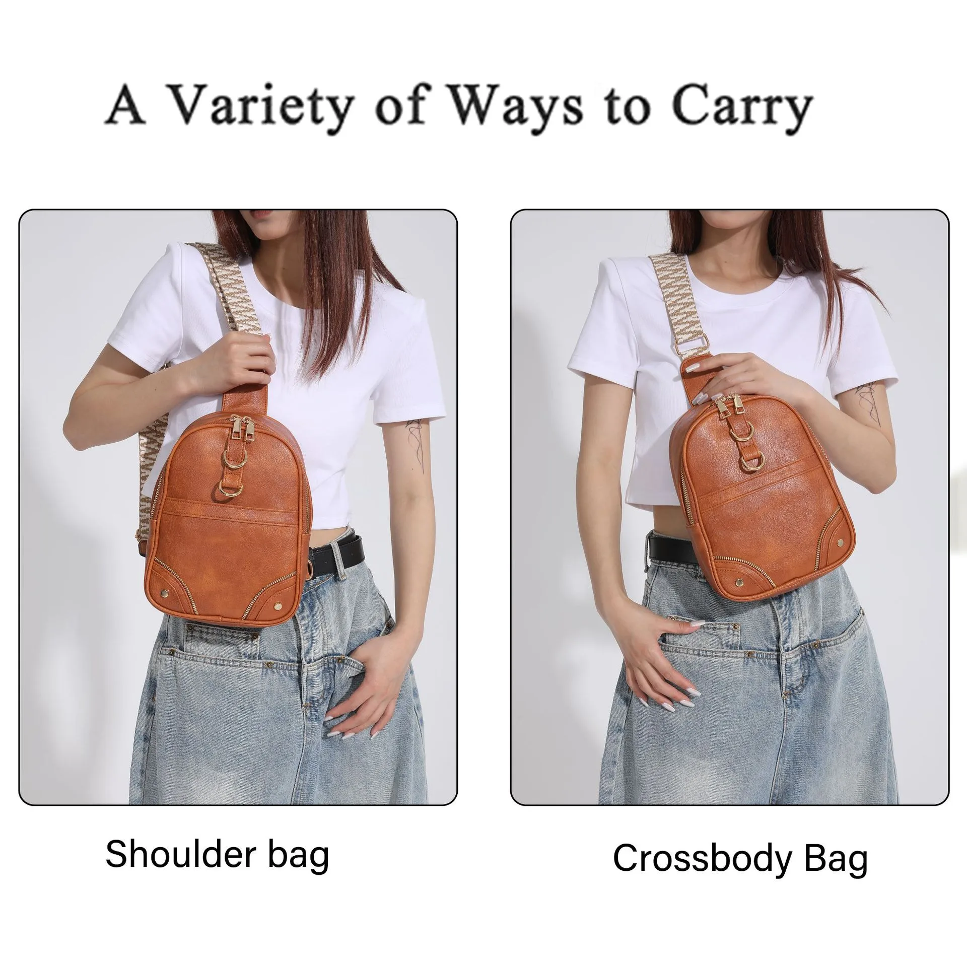 Niche High Sense Bag For Women  New Korean Style Fashion  Shoulder Messenger Bag Internet Celebrity Fashion Handbag display picture 12