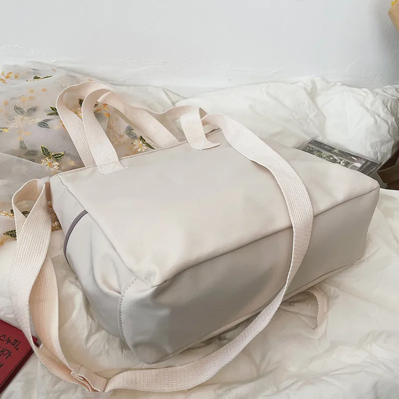Korean-style Ulzzang Academy Style Vintage Mori Artistic  Girl Student Colored Large Capacity Shoulder Bag display picture 11