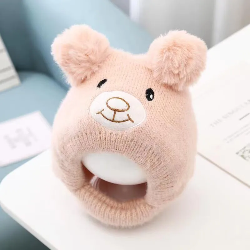 Baby Hat Autumn And Winter Cute Children's Winter Baby Wool Hat Baby Ear Protection Knitted Hat display picture 8