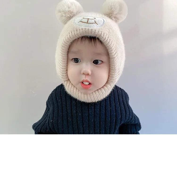 Baby Hat Autumn And Winter Cute Children's Winter Baby Wool Hat Baby Ear Protection Knitted Hat display picture 24