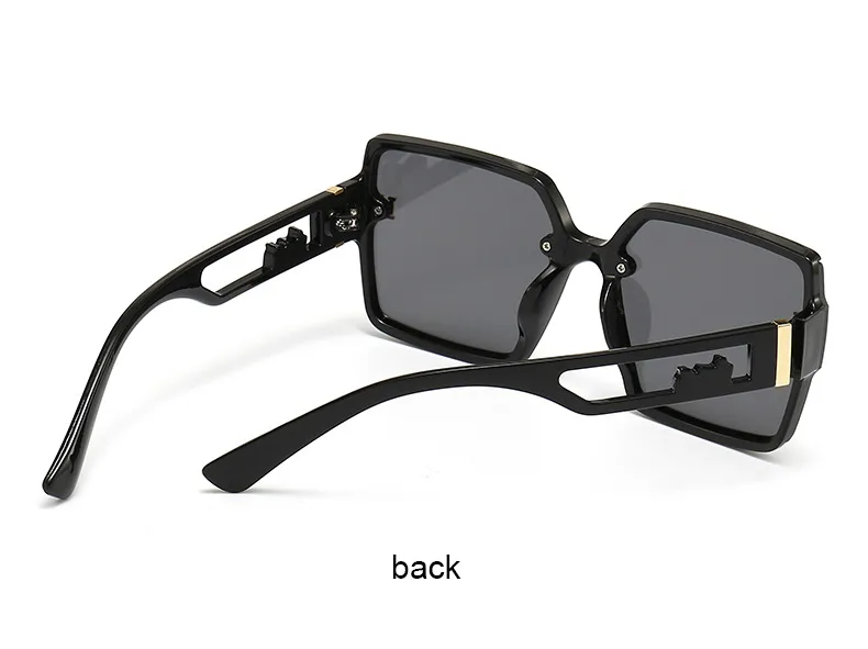 Casual Retro Streetwear Geometric Pc Square Full Frame Women's Sunglasses display picture 6