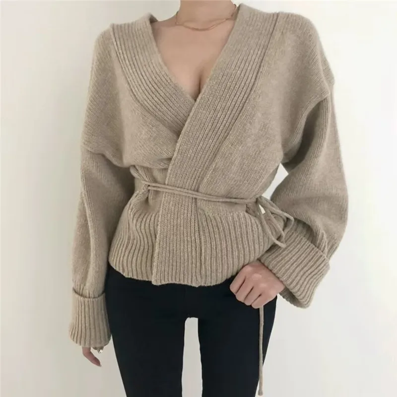 Women's Cardigan Sweater Long Sleeve Sweaters & Cardigans Casual Simple Style Solid Color display picture 3
