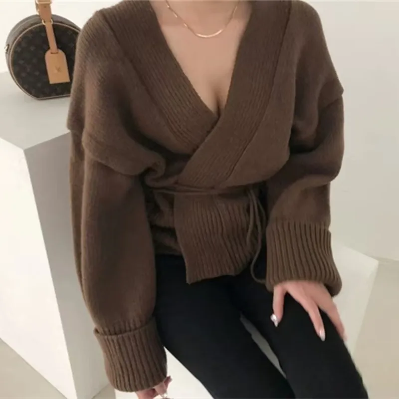 Women's Cardigan Sweater Long Sleeve Sweaters & Cardigans Casual Simple Style Solid Color display picture 10