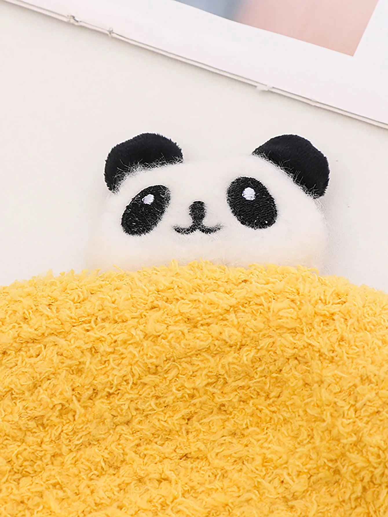 Children Unisex Cute Panda Wool Cap display picture 6