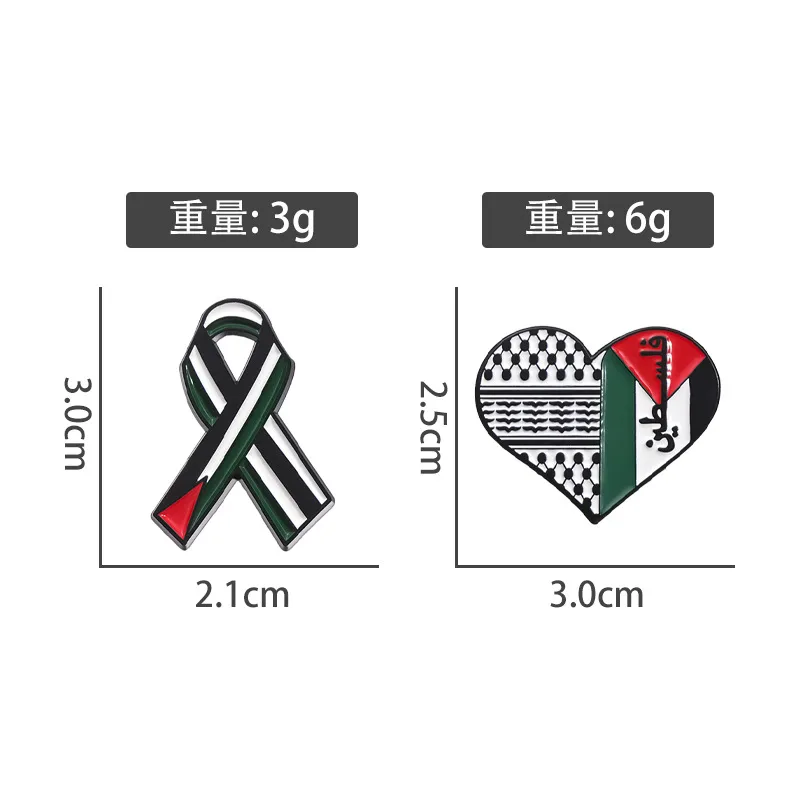 Basic Classic Style Geometric Heart Shape Alloy Stamping Stoving Varnish Plating Unisex Brooches display picture 1