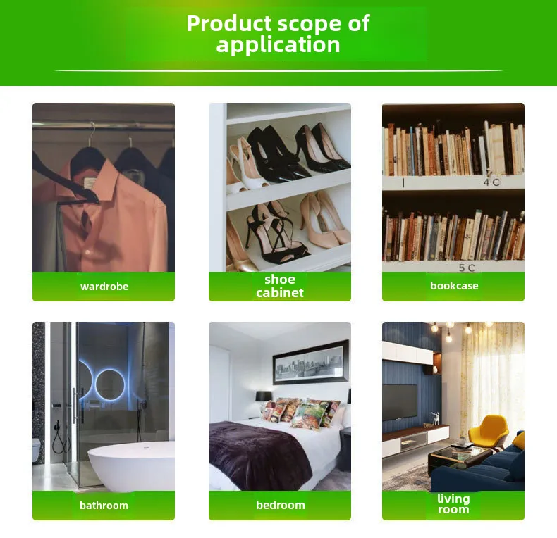 Hangable Dehumidification Bag Household Moisture-proof Agent Desiccant Moisture Absorption Bag Wardrobe Moisture-proof Dehumidifier A Generation Of Hair display picture 6