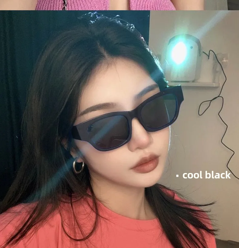 Big Face Slimming Sunglasses Women's Party Party Disco Dancing Artifact Sunglasses Men's UV-proof Sunglasses Wholesale display picture 7