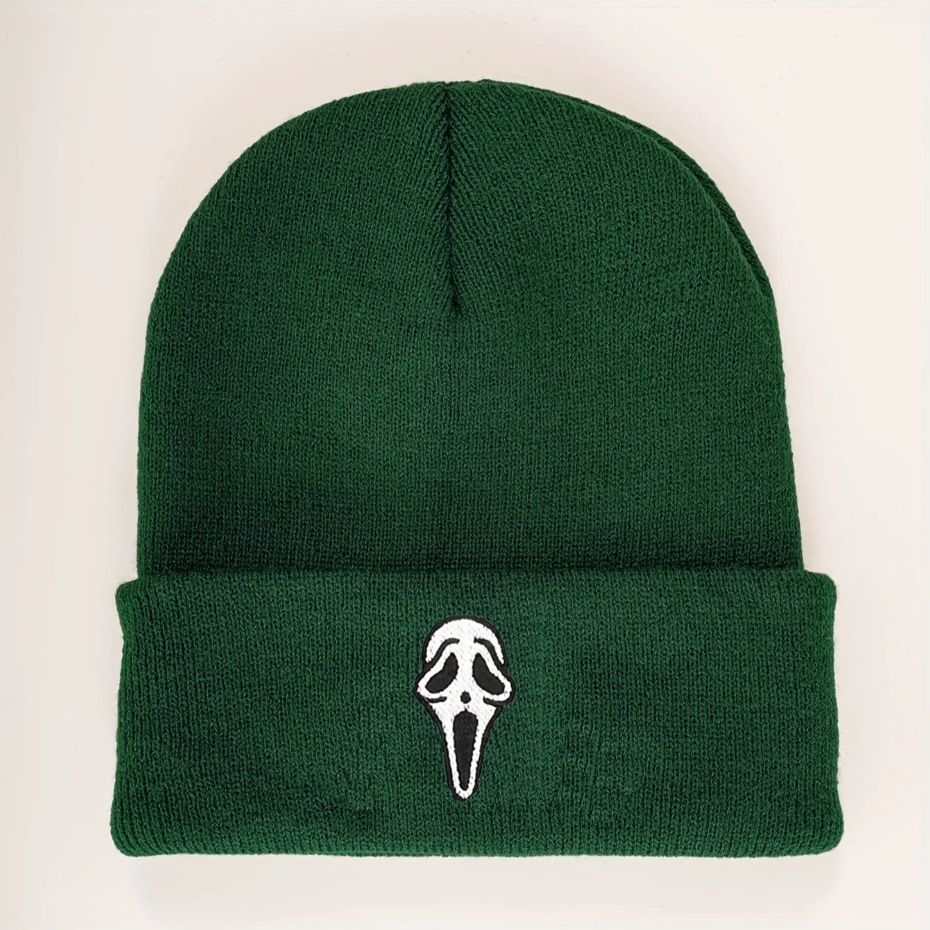 Unisex Commute Skull Eaveless Beanie Hat display picture 3
