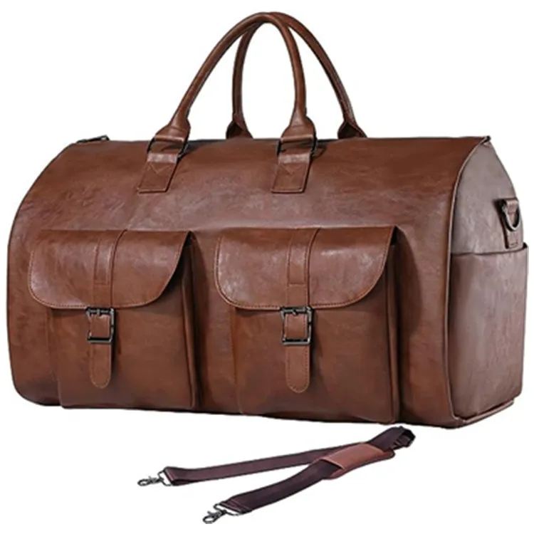 In Stock New Convertible Travel Clothing Carry-on Luggage Bag 2-in-1 Hanging Suitcase Suit Travel Bag display picture 1
