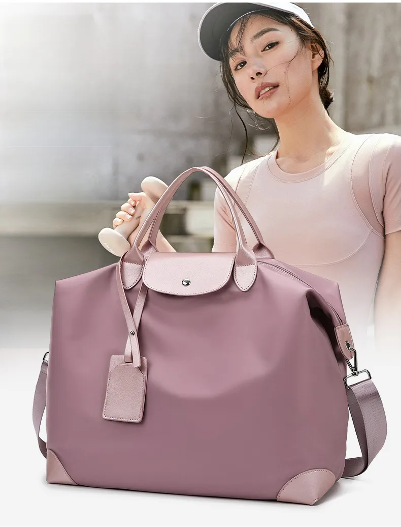 22 New Fashion Travel Bag Portable Fitness Bag Dry And Wet Separation Training Sports Bag Travel Storage Bag Duffel Bag display picture 2