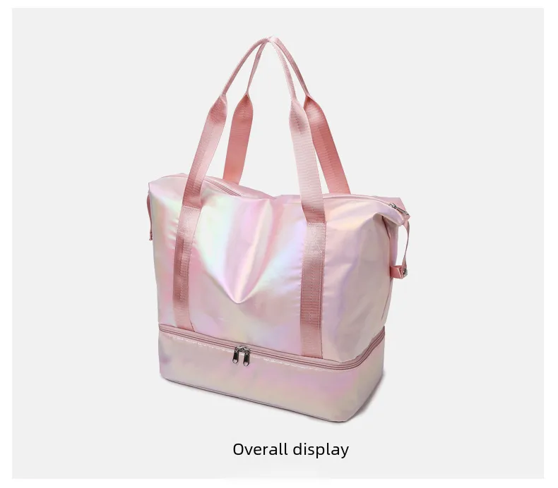 Travel Bag Wholesale Sports Fitness Bag Dry And Wet Separation Travel Portable Luggage Bag Large Capacity Multi-function Travel Bag display picture 18