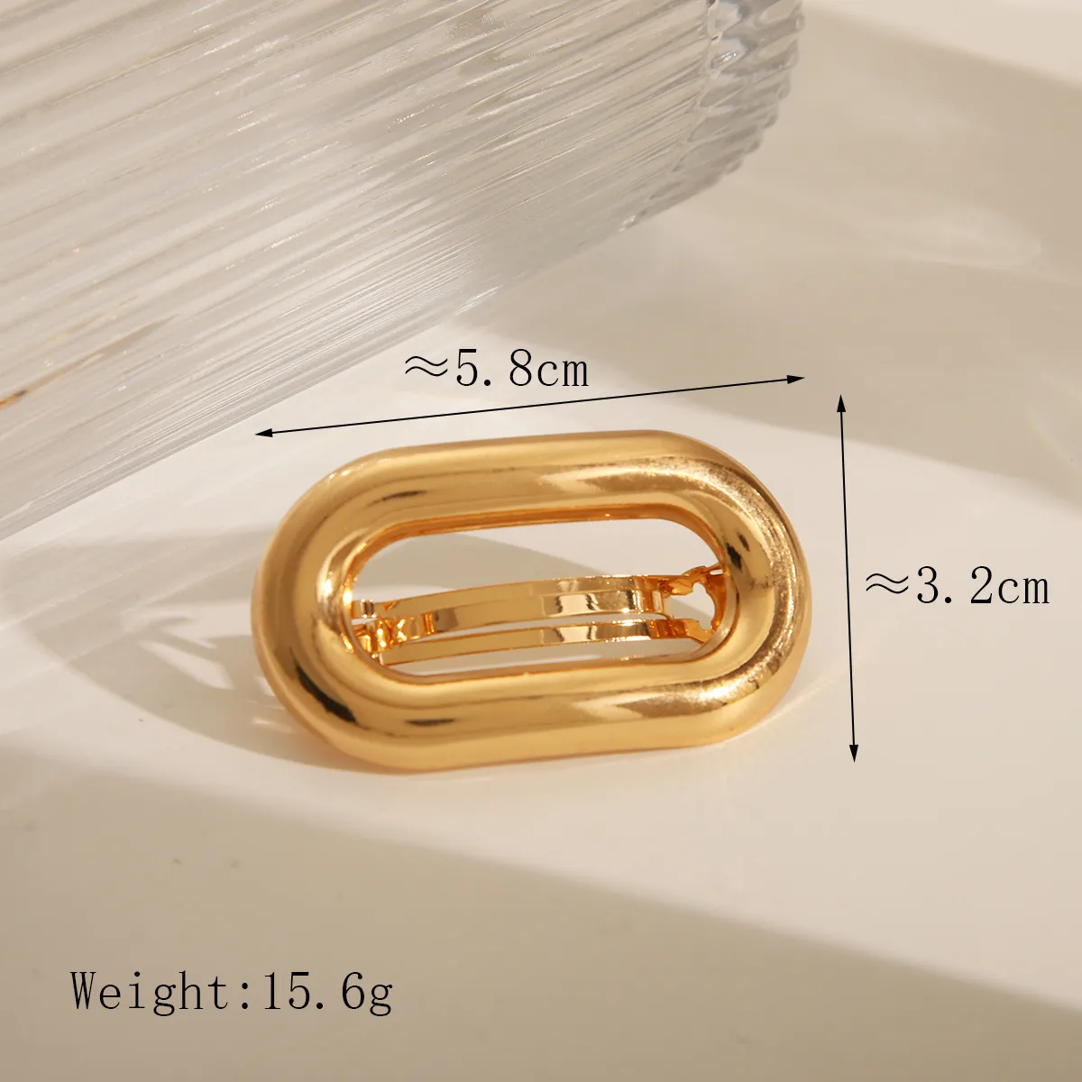 Women's Cute Basic Solid Color Alloy Hair Clip display picture 1