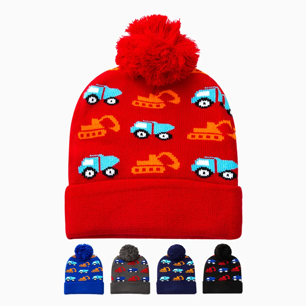 Children Unisex Cartoon Style Cute Car Wool Cap display picture 1