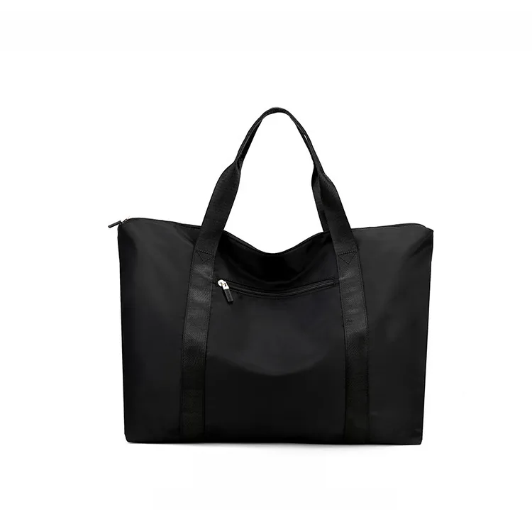 New Nylon Cloth Men's And Women's Portable Large Capacity Backpack Travel Bag Shoulder Portable Newspaper Luggage Bag Storage Bag display picture 19