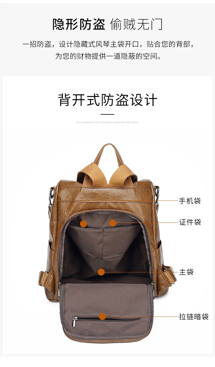 Trendy Anti-theft Backpack For Women  Spring And Summer New Korean Style Fashionable Multi-purpose Cute Bowknot Backpack Travel Bag display picture 1