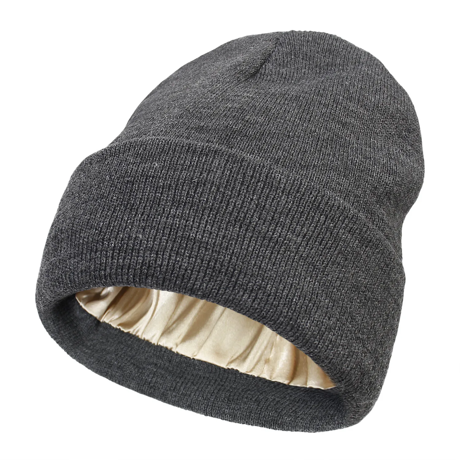Autumn And Winter New Hat  Women's Protective Hairstyle Warm Knitted Colored Hat Wool Hat display picture 4