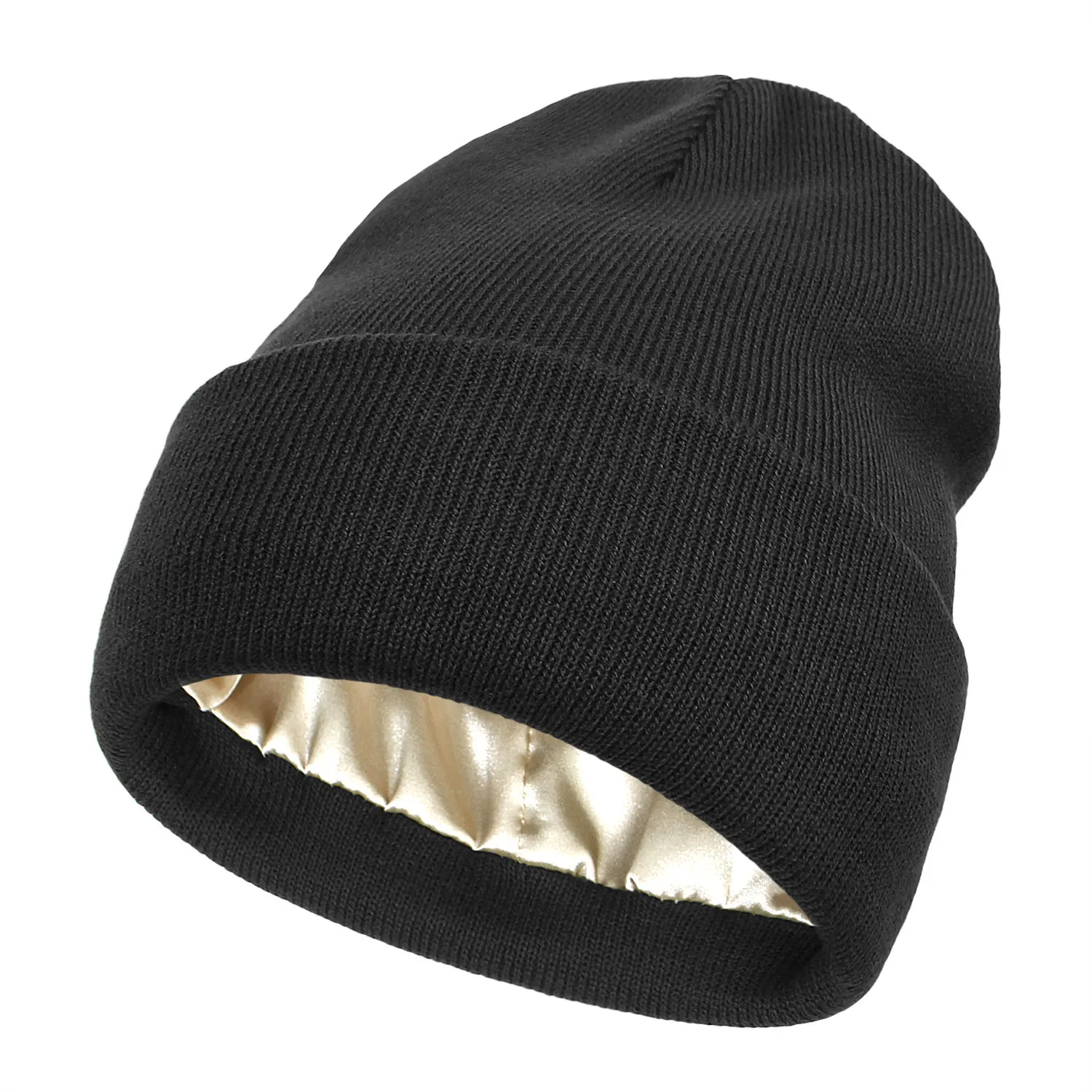 Autumn And Winter New Hat  Women's Protective Hairstyle Warm Knitted Colored Hat Wool Hat display picture 6
