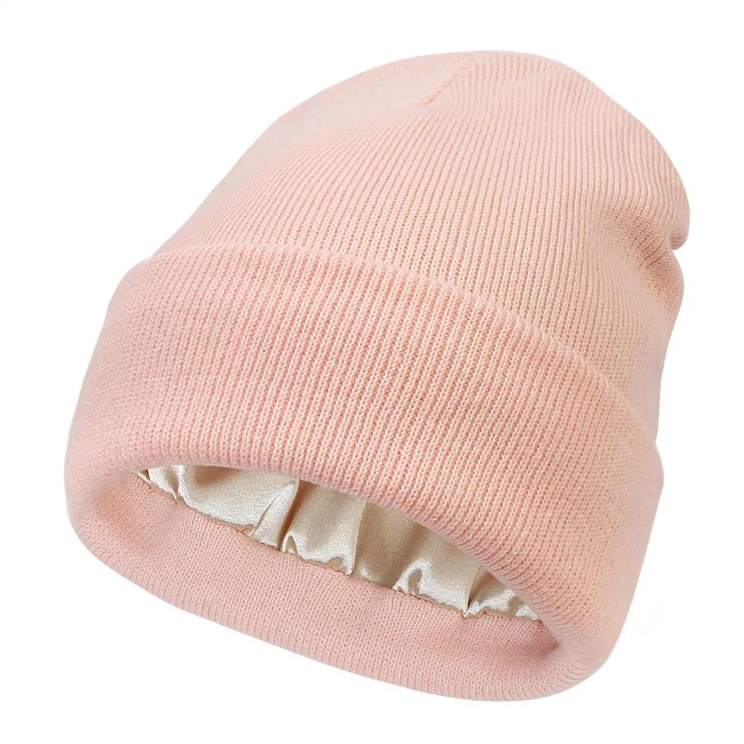 Autumn And Winter New Hat  Women's Protective Hairstyle Warm Knitted Colored Hat Wool Hat display picture 8