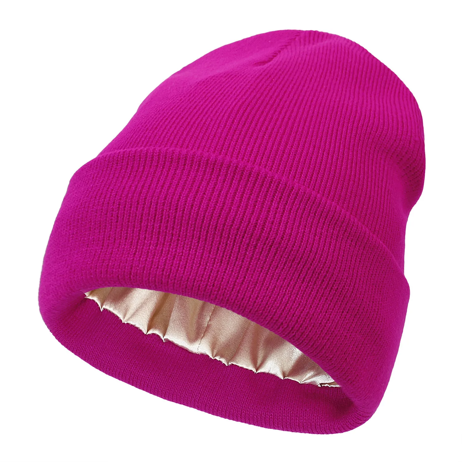 Autumn And Winter New Hat  Women's Protective Hairstyle Warm Knitted Colored Hat Wool Hat display picture 12