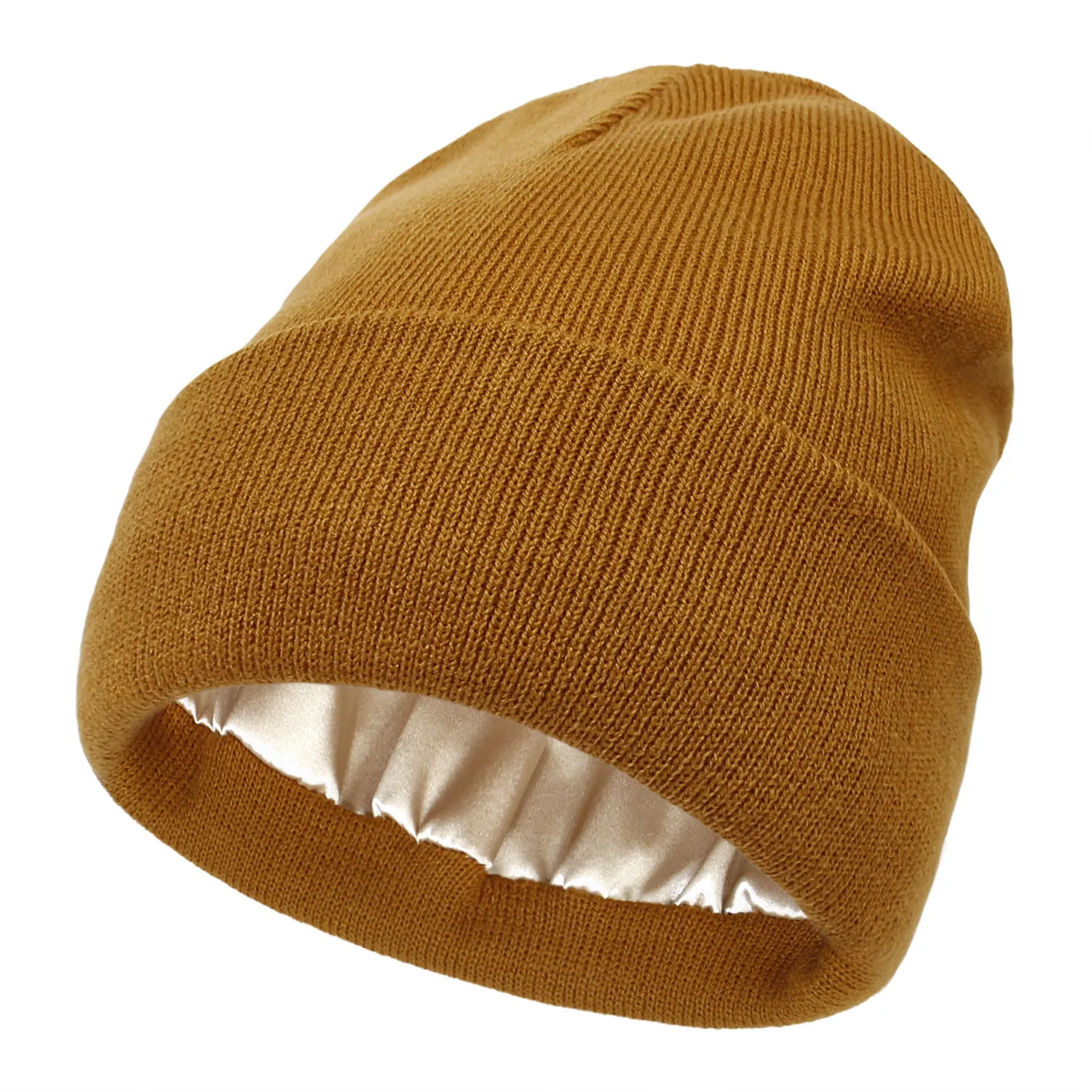 Autumn And Winter New Hat  Women's Protective Hairstyle Warm Knitted Colored Hat Wool Hat display picture 16