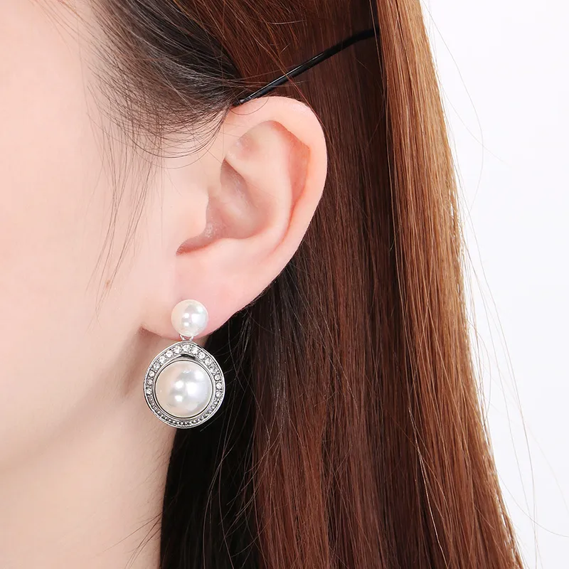 1 Pair Vintage Style Simple Style Geometric 304 Stainless Steel 18K Gold Plated Drop Earrings display picture 14