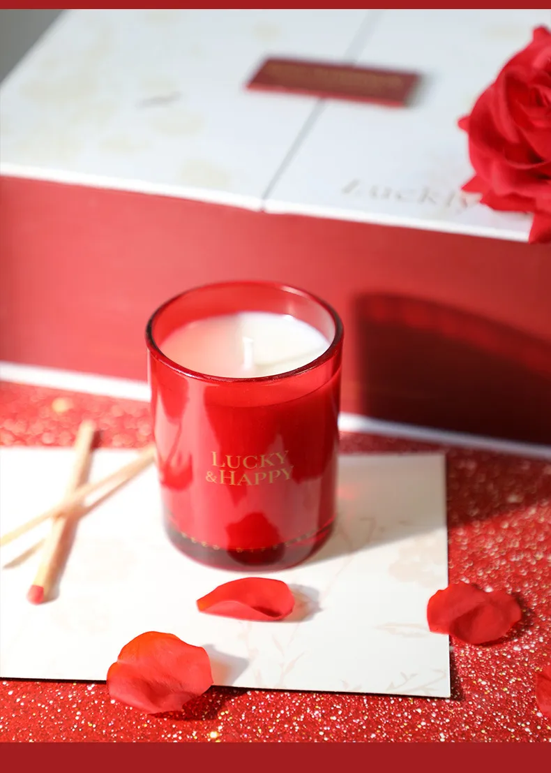 High-level Atmosphere Aromatherapy Candle Gift Box Suit Fragrance Gift Wedding Companion Gift For Girls Tanabata Gift display picture 6