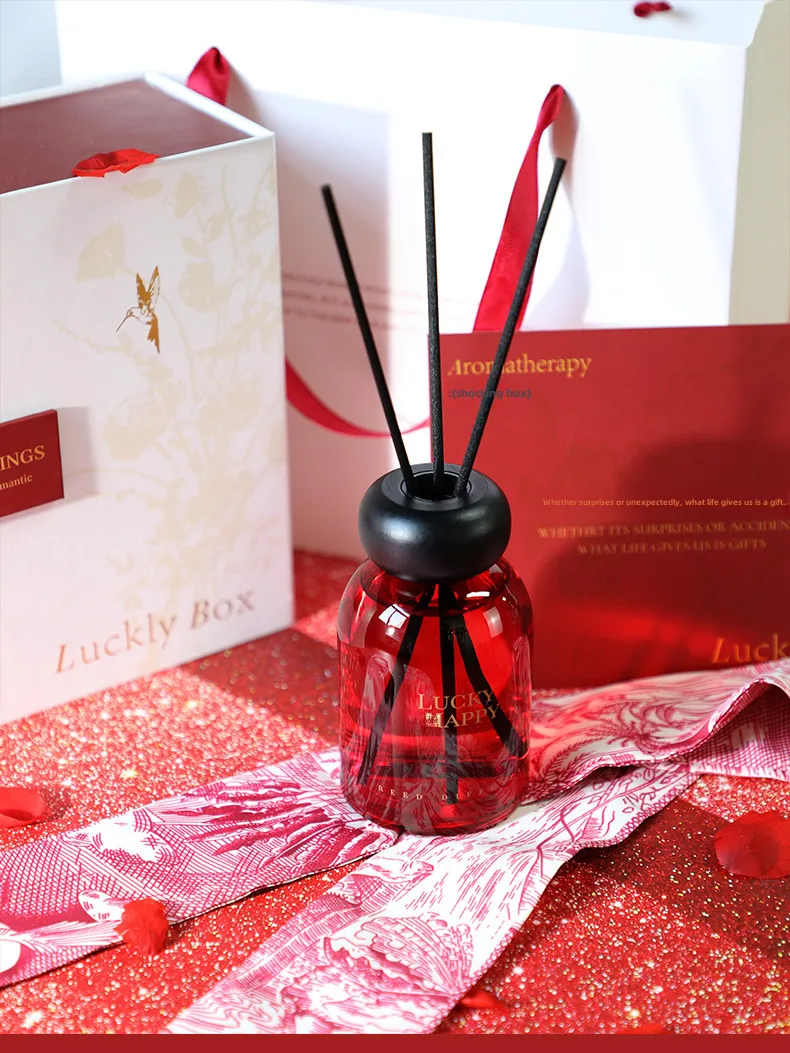High-level Atmosphere Aromatherapy Candle Gift Box Suit Fragrance Gift Wedding Companion Gift For Girls Tanabata Gift display picture 13