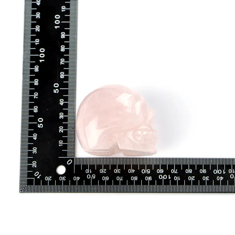 Vintage Style Funny Skull Natural Stone Ornaments Artificial Decorations display picture 5